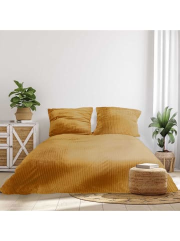Ethnical Life Plaid in Senf - (L)240 x (B)220 cm