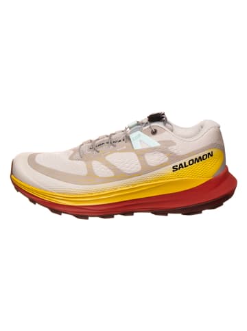 SALOMON Trailrunningschoenen "Ultra Glide 2" beige/geel/rood