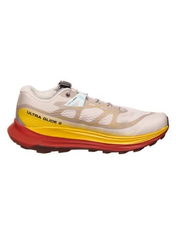 SALOMON Trailrunningschoenen "Ultra Glide 2" beige/geel/rood
