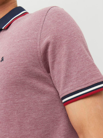 Jack & Jones Koszulka polo w kolorze czerwonym