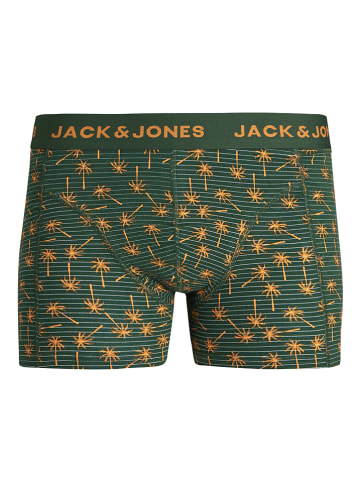 Jack & Jones Bokserki (3 pary) w kolorze zielonym