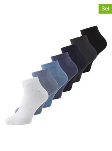 Jack & Jones 7-delige set: sokken blauw/zwart/wit