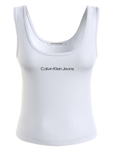 Calvin Klein Top w kolorze białym