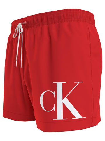 Calvin Klein Badeshorts in Rot
