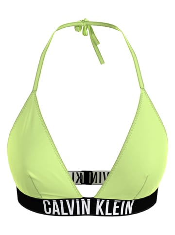 Calvin Klein Bikini-Oberteil in Grün
