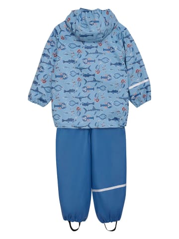 CeLaVi 2-delige regenoutfit blauw