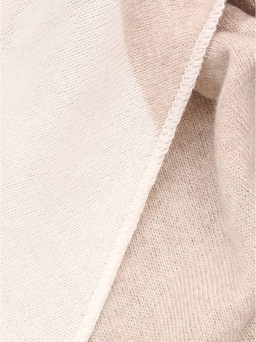 Zwillingsherz Driehoekige sjaal beige - (L)200 x (B)100 cm