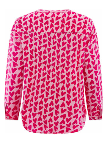 Zwillingsherz Bluse "Herzen" in Pink