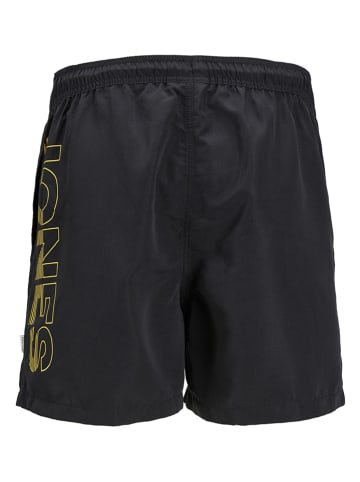 JACK & JONES Junior Szorty kąpielowe "Haruba" w kolorze czarnym