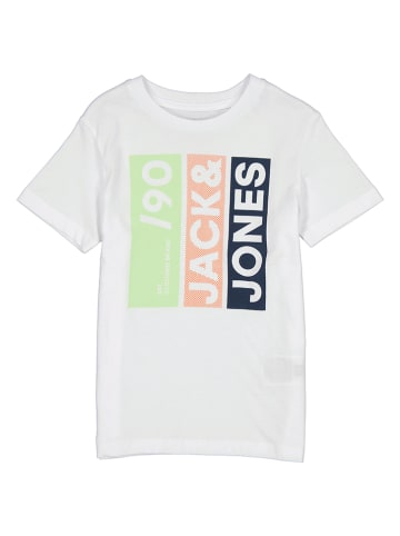 JACK & JONES Junior Koszulka "Jio" w kolorze białym