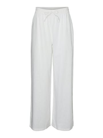 Vero Moda Spodnie "Linn" w kolorze białym