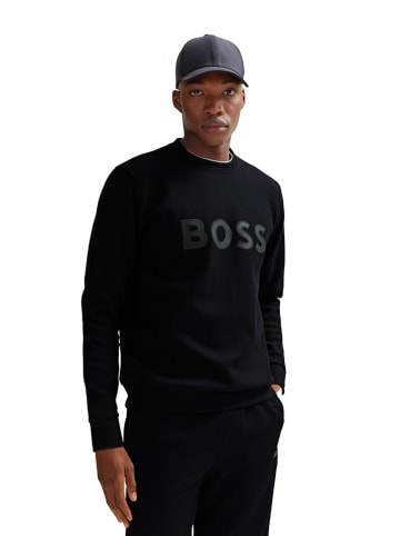 Hugo Boss Bluza w kolorze czarnym