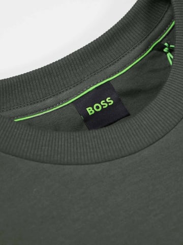 Hugo Boss Bluza w kolorze zielonym