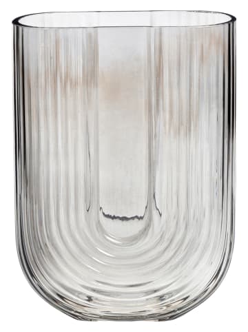 G. Wurm Vase in Grau - (B)13 x (H)18 x (T)5 cm