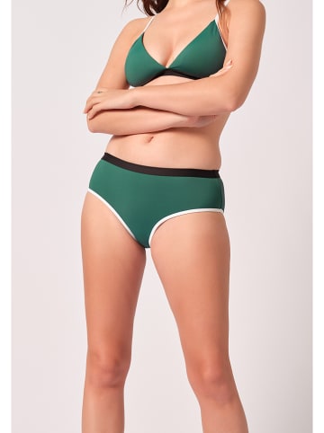 Skiny Bikini-Hose in Grün