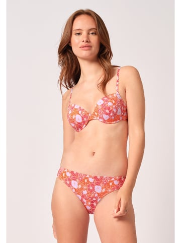 Skiny Biustonosz bikini w kolorze pomarańczowo-jasnoróżowym