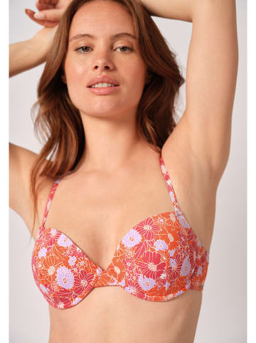 Skiny Biustonosz bikini w kolorze pomarańczowo-jasnoróżowym