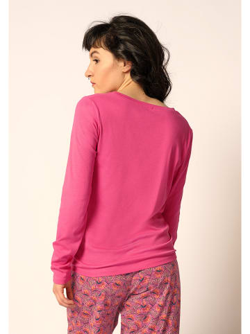 Skiny Pyjama-Oberteil in Pink