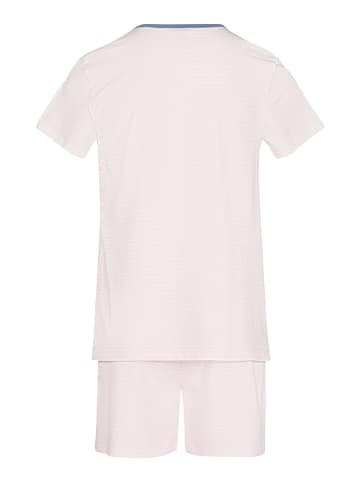Skiny Piżama w kolorze jasnoróżowym