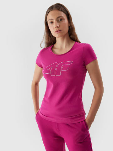 4F Koszulka w kolorze różowym