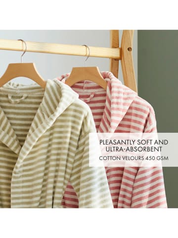 Rodier Bademantel in Rosa