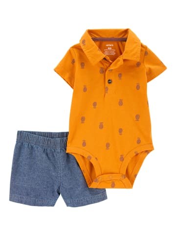 carter's 2-delige outfit oranje