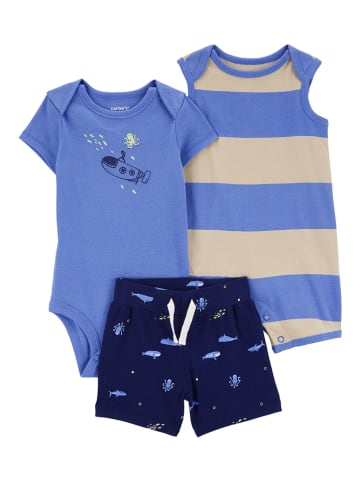 carter's 3-delige outfit blauw