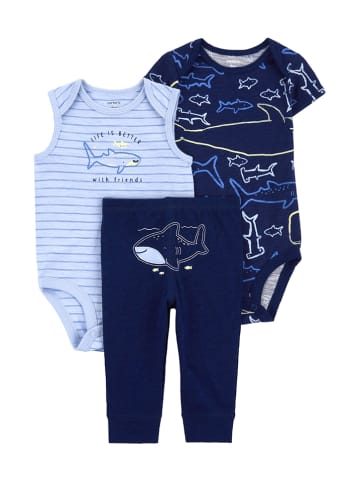 carter's 3tlg. Outfit in Blau