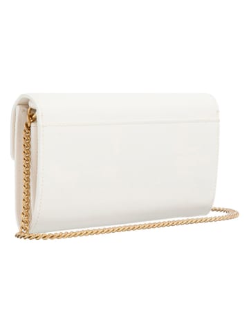 Pinko Leder-Umhängetasche in Weiß - (B)19 x (H)10 x (T)4 cm