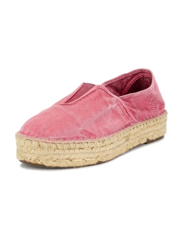 natural world Espadryle w kolorze różowym