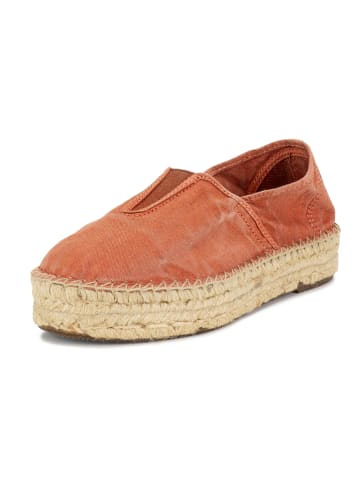 natural world Espadryle w kolorze pomarańczowym