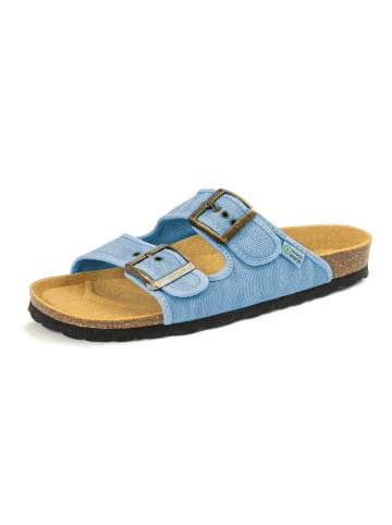 natural world Slippers lichtblauw
