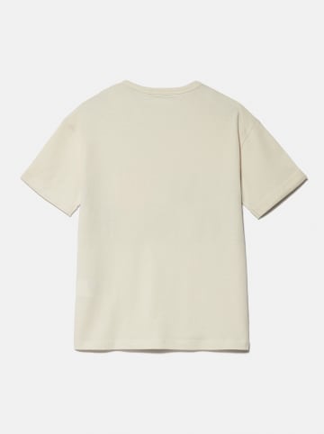 Sisley Koszulka w kolorze kremowym