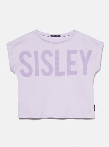 Sisley Koszulka w kolorze fioletowym