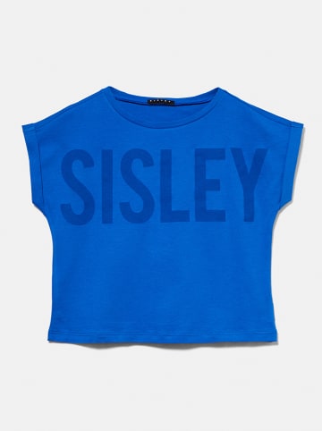 Sisley Koszulka w kolorze niebieskim
