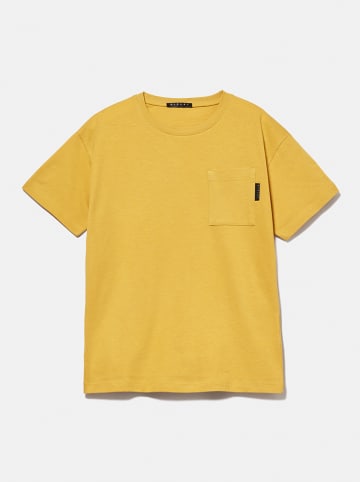 Sisley Koszulka w kolorze żółtym