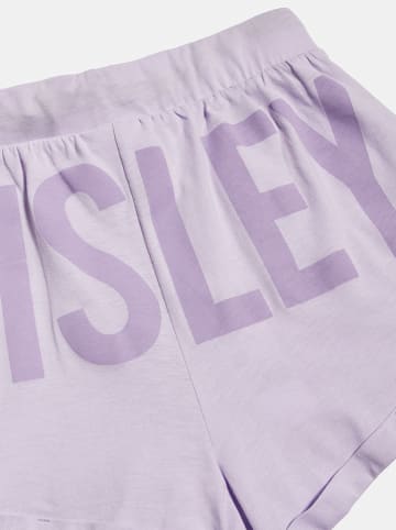 Sisley Szorty w kolorze fioletowym
