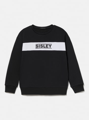Sisley Sweatshirt in Schwarz