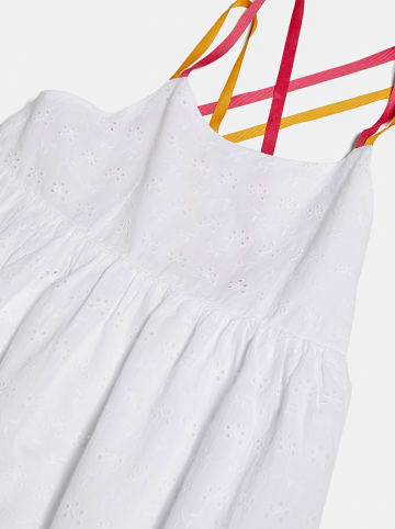 Sisley Sukienka w kolorze białym