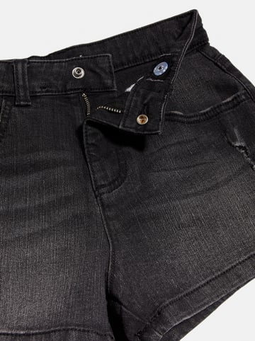 Sisley Jeans-Shorts in Schwarz