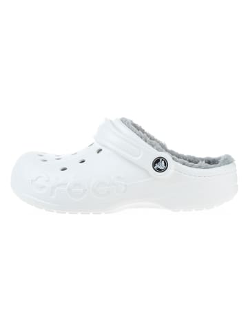 Crocs Crocs "Baya Lined" in Weiß/ Grau