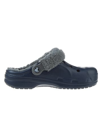 Crocs Crocs "Baya Lined Fuzz" in Dunkelblau/ Grau