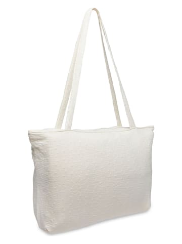 Jollein Shopper bag w kolorze kremowym - 34 x 45 x 7 cm