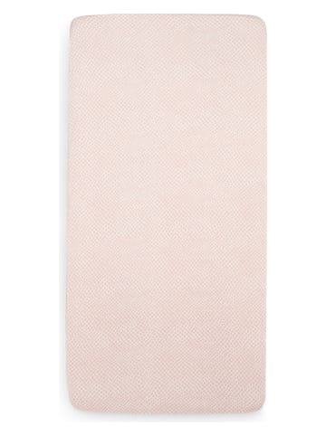 Jollein Spannbettlaken in Rosa - (L)80 x (B)40 cm