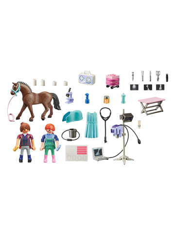Playmobil Figurki do zabawy "Veterinarian for horses" - 4+