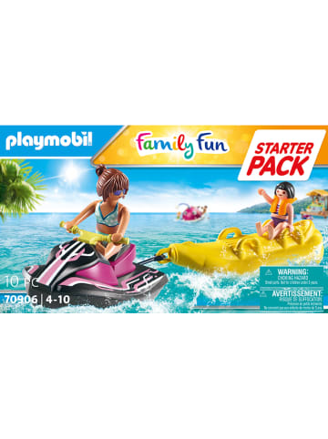 Playmobil Speelfiguren "Waterscooter met Bananenboot" meerkleurig - vanaf 4 jaar