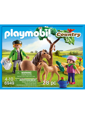 Playmobil Spielfiguren "Ponymama/Veulen" meerkleurig - vanaf 4 jaar