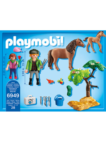 Playmobil Figurki do zabawy "Ponymama/Foal" - 4+