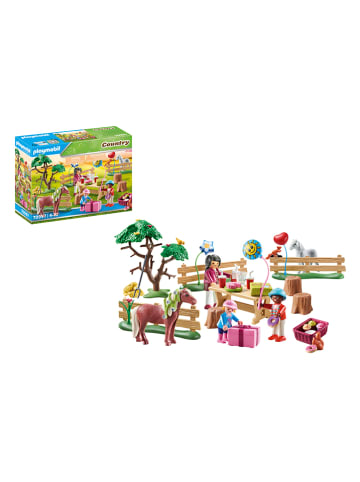 Playmobil Speelfiguren "Kinderfeestje op de Manege" meerkleurig - vanaf 4 jaar