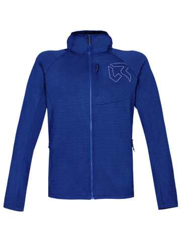 ROCK EXPERIENCE Fleece vest "Arrows" blauw